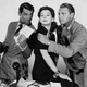 Grant, Russell, and Ralph Bellamy in His Girl Friday